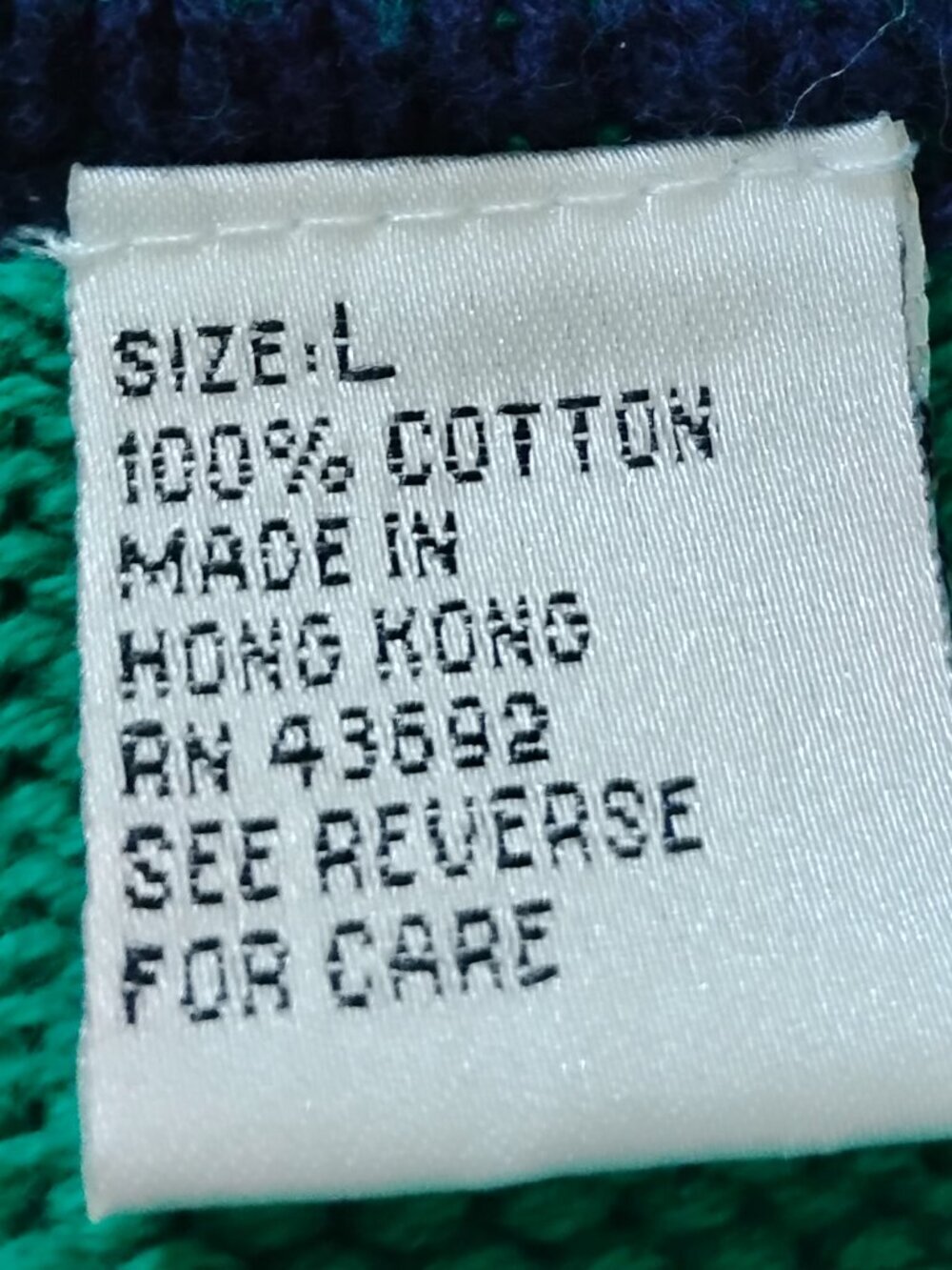 Vintage HKA Golf Cardigan Sweater - Picture 4 of 6